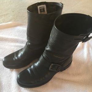 Black Frye boots